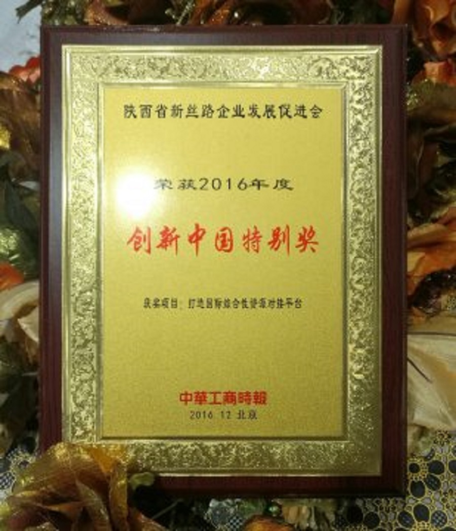 Special Award for Innovation in China(图1)